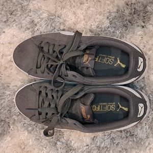 Grey Suede Pumas